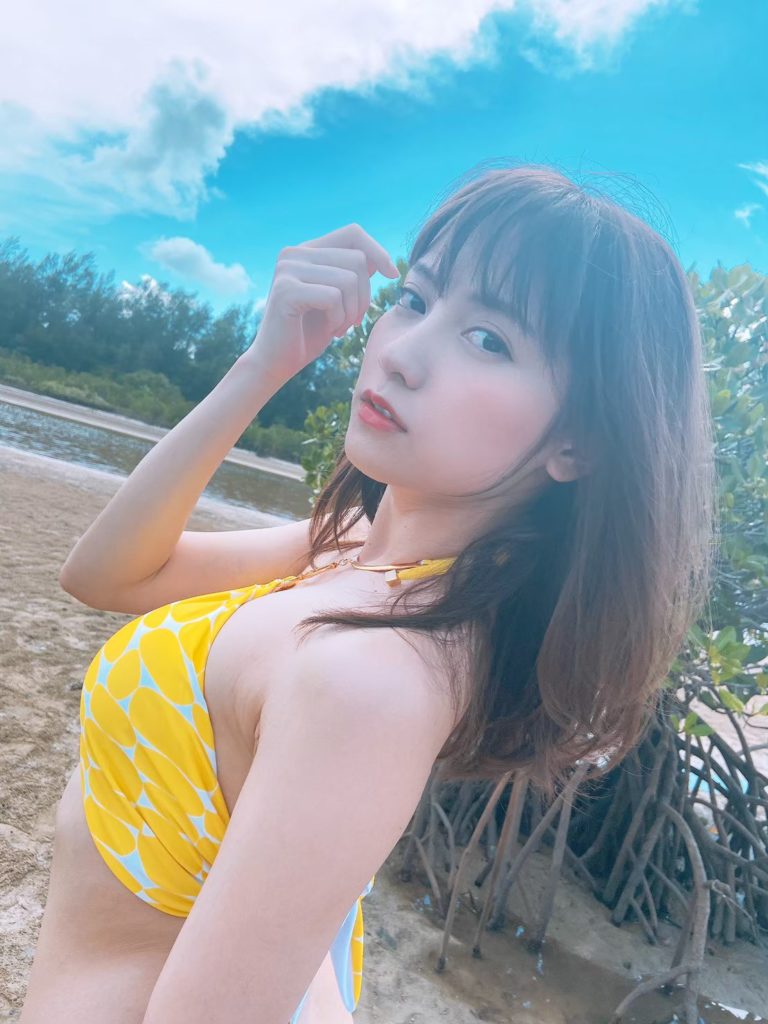 桃月なしこ 水着