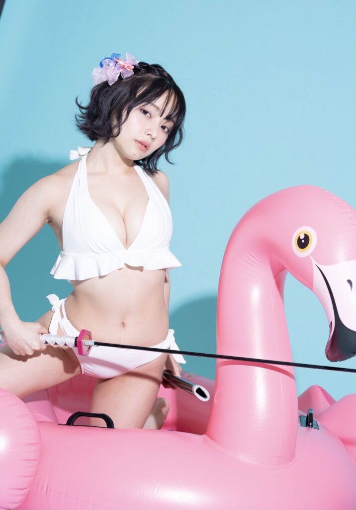 上田操 水着