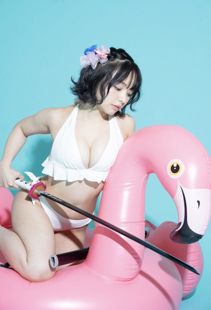 上田操 水着