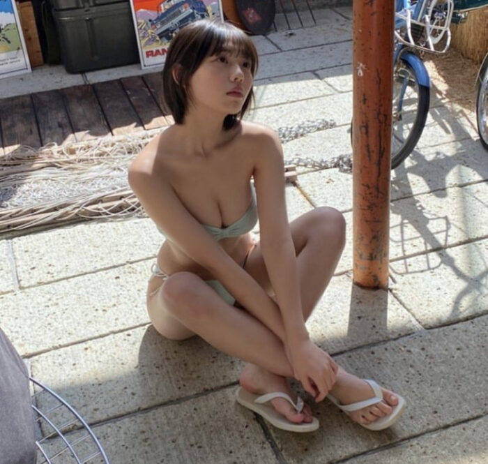 菊池姫奈 水着