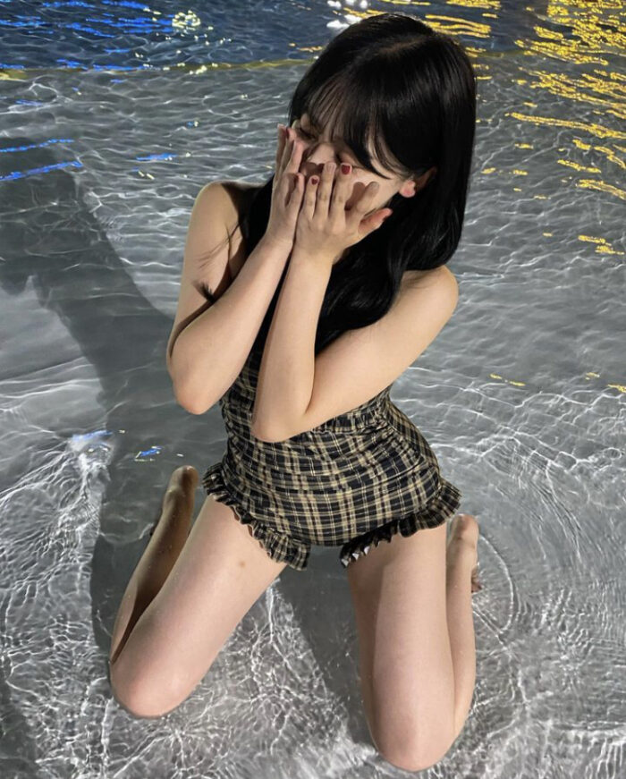 蓼沼優衣 水着