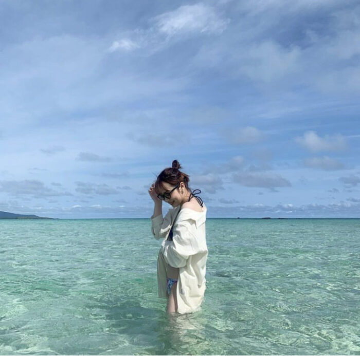 さやべび 水着
